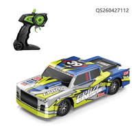 Nuevo Diseño QS, Coche de Control Remoto para Niños, 4 Estilos, Plástico, Escala 1:18, Juguetes de Vehículos de Simulación con Luces