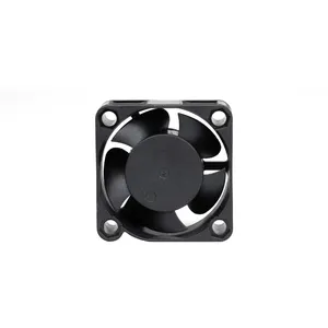 Ventilador de refrigeração axial pequeno de alta velocidade com LED preto 12v 5v 40mm 4020 dc