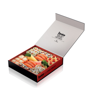 Sonpha Cheaper Custom Printing Foldable Kraft Paper Sushi Takeaway Box