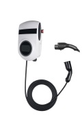 Nueva Estación de Carga Rápida para Vehículos Eléctricos de Pared con Enchufe Europeo Tipo 2, 7.2KW, IP55, 32A, CA, con Protección Contra Fugas, Certificación CE