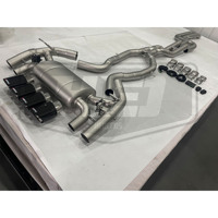 Para BMW M2 Competition F87 M2C S55 3.0T, Sistema de Escape de Doble Tubo con Válvula de Rendimiento, Control Electrónico de Válvula, Acero Inoxidable 304