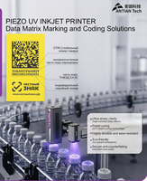 Imprimante jet d'encre UV PIJ pour l'emballage pharmaceutique, traçabilité des codes QR UDI