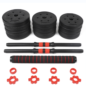 Juego de mancuernas Oem Free Weights, 3 piezas, convertibles en barra y pesa rusa, un par de mancuernas ligeras para gimnasio en casa, para mujeres y hombres, 10 kg - Product Image 3