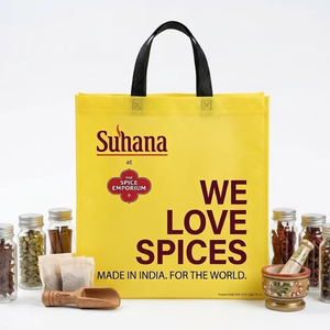 Sac de courses réutilisable multi-usages, sacs fourre-tout résistants et écologiques pour supermarchés, épiceries, vente au détail et emballages promotionnels - Product Image 1