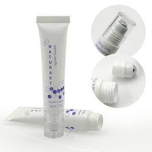 Tube souple vide personnalisé en gros pour emballage de crème de soin 20ml pour essence éclaircissante, avec bouchon à vis en plastique - Product Image 1