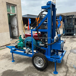 Heißer Verkauf: Kleine Mobile Anhänger-Bohrmaschine für Brunnenbohrungen (Hydraulisch, bis 100m, 150m, 200m) - Product Image 4