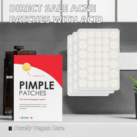 Vente directe usine : Patchs hydrocolloïdes anti-acné à l'acide salicylique et à l'arbutine, pour tous types de peaux, autocollants cicatrisants pour l'acné estivale, individuels