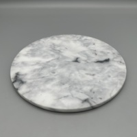 Planche à découper ronde en marbre pour fromage Assiette jetable écologique Planche à épisser en marbre