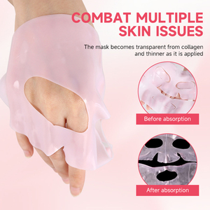 Hyaluronik Asit Kolajen C Vitamini PDRN Jel Yüz Maskesi Salon Tedavisi ve Evde Spa Rutinleri İçin - Product Image 3