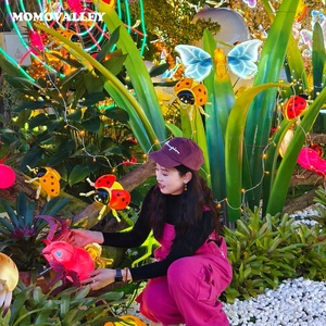Momovalley <span class=keywords><strong>Creepy</strong></span> Crawly Delice a mené la lumière d'araignée d'halloween pour les parcs à thème de célébrations de Noël et les jardins d'attractions - Product Image 6