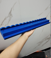 Supports et pousseurs de Mahjong en bois massif de 20 pouces, bord festonné, 4 pièces, accessoires de Mahjong américain, vente en gros