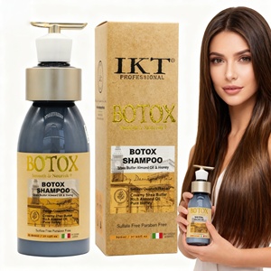 Italie Botox ensemble de soins capillaires sains beurre de karité et shampooing à l'huile d'<span class=keywords><strong>amande</strong></span> riche pour anti-pelliculaire moelleux hydratant - Product Image 2