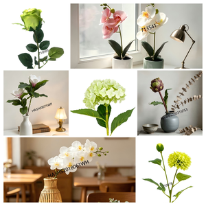 Plante artificielle de marguerite jaune dans un pot en céramique blanc avec faux sol, fleur de <span class=keywords><strong>camomille</strong></span> réaliste pour la décoration de la maison et du jardin - Product Image 4