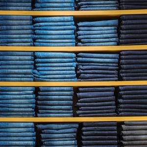 Haute qualité hommes <span class=keywords><strong>Slim</strong></span> Fit Jeans Vintage Hip Hop Style fermeture éclair décor lavage droit crayon pantalon tissé impression Uomo Streetwear - Product Image 1