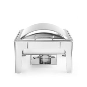 HENDI Profi Line GN 2/3 Satin Finish Chafing Dish 6L 395x430x(H)290mm Attrezzatura per Mantenimento e Riscaldamento Cibi - Product Image 1