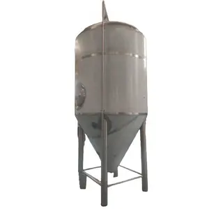 Tanque de fermentación de cerveza de acero inoxidable manway lateral 4000L 40BBL para fermentador unitank