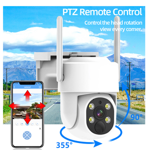 4MP Wifi NVR 5MP 10ch Kit năng lượng mặt trời Powered không dây PTZ CCTV Cam hệ thống cho nhà an ninh trong nhà an toàn cho nhà an toàn IP năng lượng mặt trời cctv - Product Image 6