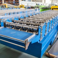 Prix de la machine de fabrication de profilés de tuiles en métal galvanisé, panneau de toiture, tôle d'acier émaillée, machine de formage à froid