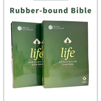 Journal biblique en gros avec des onglets de Bible en papier offset fantaisie, couvertures de tailles A5/A4, impression offset, carton, estampage à chaud