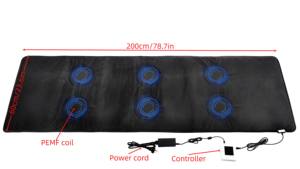 Luxuryade B190 PEMF FlR Photon Red Light Heating Pad Crystal Amethyst Heating Mat Therapy Infrared Mattress - Product Image 2