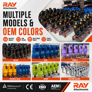 Accesorios para Miniexcavadoras Ray: Barrena y Desbrozadora de Tocón para Perforación de Hoyos - Product Image 5