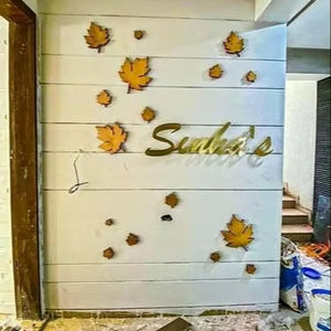 Servicio de Corte Láser en Latón Personalizado, Placas de Identificación de Precisión, Decoración de Paredes y Señalización para Uso Doméstico y Comercial - Product Image 1