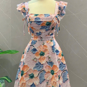 Vestido Maxi para Mujer, Ropa de Mujer a Precio Económico, Vestido de Moda 2024, Informal, Precio Razonable, de Seda, Lavable, Personalizable - Product Image 6