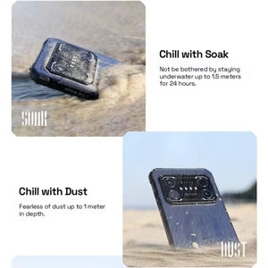 Prix de gros bon marché <span class=keywords><strong>IIIF150</strong></span> <span class=keywords><strong>Air1</strong></span> <span class=keywords><strong>Ultra</strong></span> Plus Smartphone Android 12 4G robuste avec vision nocturne 8 Go + 256 Go NFC Écran LCD LTE GSM - Product Image 4