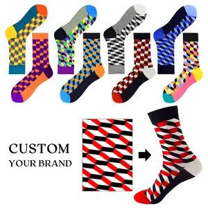 wow! Crazy socks 100% Cotton Socks Unisex Regular funny socks From China