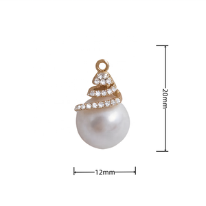 מפואר 13.56mhz nfc imitation פנינה שרשרת תליון חדש נירוסטה מתנה תכשיטי חג המולד שלה תכשיטי חג המולד שלה - Product Image 2