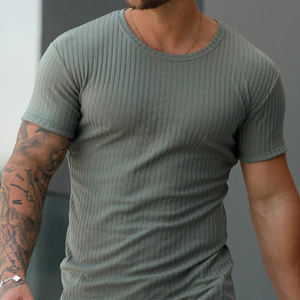 Ropa Deportiva de Verano para Hombre, para Correr, Yoga, Fitness, Estampada, Ecológica, Elástica en Cuatro Direcciones, de Secado Rápido, Transpirable, que Absorbe el Sudor, para Gimnasio, Trotar, Deporte - Product Image 4