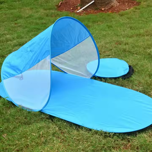 Bán chạy nhất bãi biển Lều bật lên có thể gập lại Sun Shade Lều Trọng lượng nhẹ UV bảo vệ tán cho bãi biển & cắm trại - Product Image 4