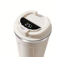 380ml 510ml Led affichage intelligent de la température Double paroi 18/8 Thermo café gobelet isolé sous vide voyage en acier inoxydable tasse tasse