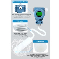 Keramik presisi tinggi Piezo PTFE cairan anti-korosif Sensor Level air pemancar tekanan untuk cairan zat kimia