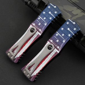 Micro Tech Hera Cuchillo de bolsillo plegable multifuncional de alta dureza, herramienta portátil de autodefensa para el hogar y exteriores - Product Image 2