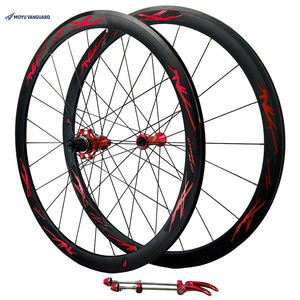 Jeu de roues de vélo de route 700C, jante en alliage d'aluminium 40MM, frein C/V, grande bordure 80, <span class=keywords><strong>course</strong></span>, capacité de charge 200kg - Product Image 5