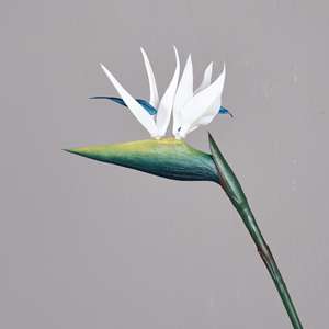 Fleur artificielle en soie <span class=keywords><strong>Strelitzia</strong></span> Reginae Qq498 au toucher réel, vente en gros, pour décoration de mariage - Product Image 6