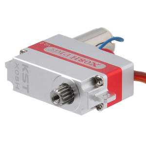 Original KST X08H PLUS 95g High Voltage Plastic Cased <b>Battery</b> Powered 5.3Kg 0.09s 8mm Glider Servo - Product Image 2