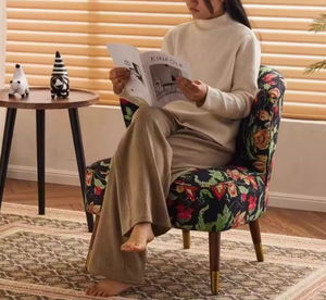 HANYEE Mid-Accent Sofa Sessel Herstellung Einzel couch aus Stoff für Wohnzimmer Einzels ofa OEM und ODM - Product Image 5