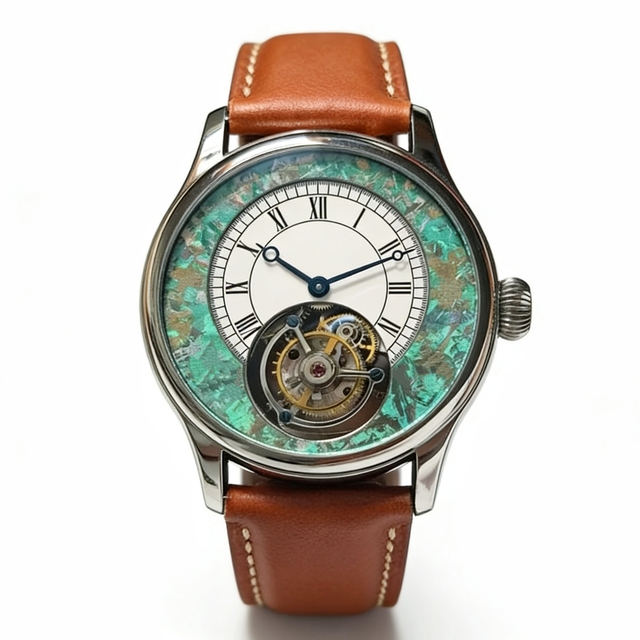 High Quality Luxury Round Tourbillon Party Gifts Automatic Leisure Mechanical Watches for Men