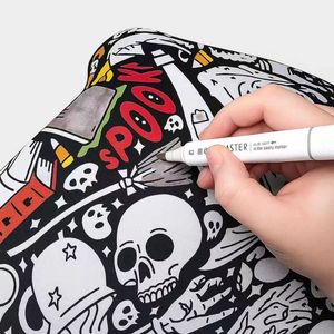 DIY Winter Handgemaakte kleurplaatdeken Polyester Cartoon Patroon Gooi Deken Kleurpennen Kinderen Volwassenen Slaapbank Reiscadeau - Product Image 3