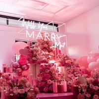 Letrero de Neón LED Personalizado Winbo para Logotipo de Empresa, Evento de Propuesta de Matrimonio, Boda, Feliz Cumpleaños, Letrero LED Luminoso