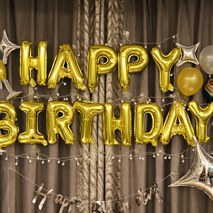 Decorazioni per feste di compleanno palloncini Set di stendardi <span class=keywords><strong>con</strong></span> lamina di alluminio palloncini in lattice palloncini per bambini adulti festa di compleanno - Product Image 6