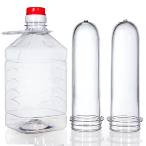 Easy To Blow Large Empty Oil And Plastic Mineral Water Bottle 46Mm Neck Pet Preform 10 Liter