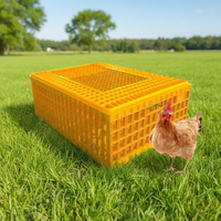 Cage de stockage en plastique de haute qualité pour bétail et volailles, cage à poulets, canards, oies, écologique, durable pour la ferme