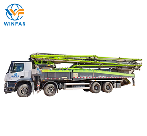 Camión Bomba de Concreto Diésel Zoomlion Usado ZLJ5441THBBF con Motor, Productividad de 180M/H y Alcance Vertical de 61.2M en Venta - Product Image 2