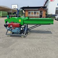 Broyeur d'ensilage agricole à moteur diesel, coupe-fourrage, hacheuse de fourrage, machines de traitement des aliments pour animaux