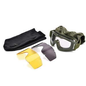 ANSI Z87.1 ו CE EN166 2.8mm טקטי Eyewear 3 להחלפה עדשות משקפיים בליסטי ירי שמש משקפיים - Product Image 3