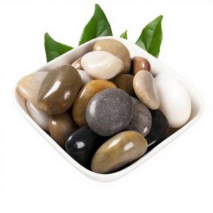 Galets cinq couleurs, pierres lavées de couleur naturelle pour applications industrielles, minéraux - Product Image 3