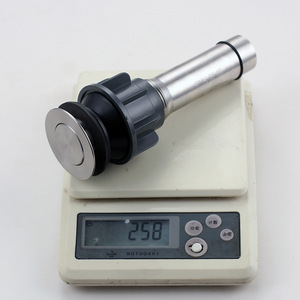 ท่อระบายน้ำแบบพลิกขึ้นได้ทำจากสแตนเลส ขนาด 6 นิ้ว แบบเกลียวทรงกระบอก ป้องกันการกัดกร่อน สำหรับอ่างล้างหน้าและอ่างล้างจาน - Product Image 3